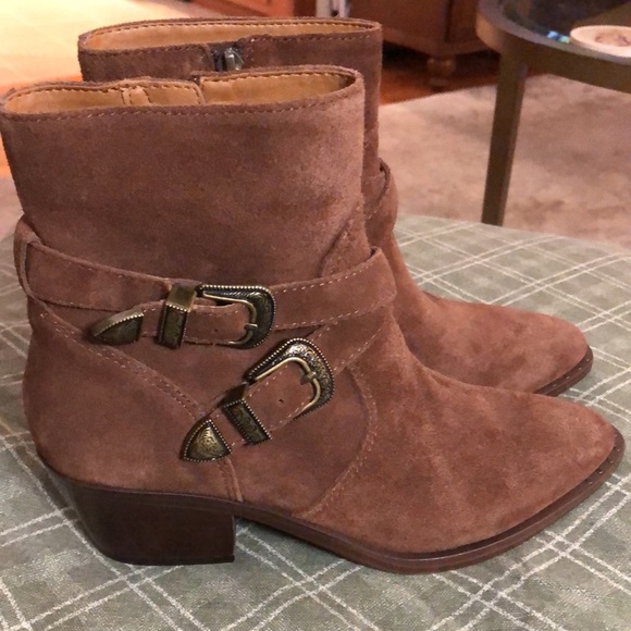 Patricia Nash Suede Sandra Boots 